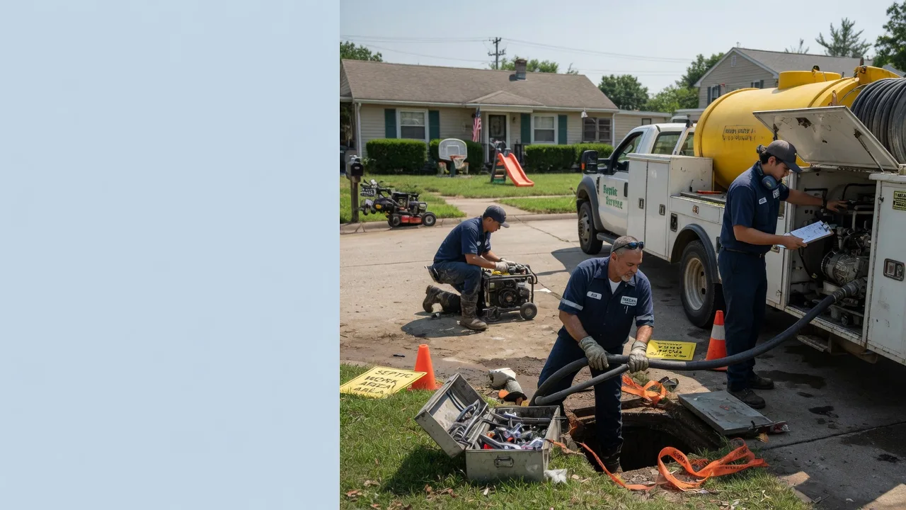 Septic Tank Pumping in Middlebourne, WV near me